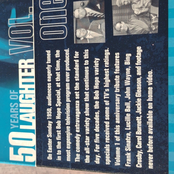 🎁 🆕 Sest of Bob Hope- 50 Years of Laughter- Vol 1 & 2 Sealed - Picture 6 of 7